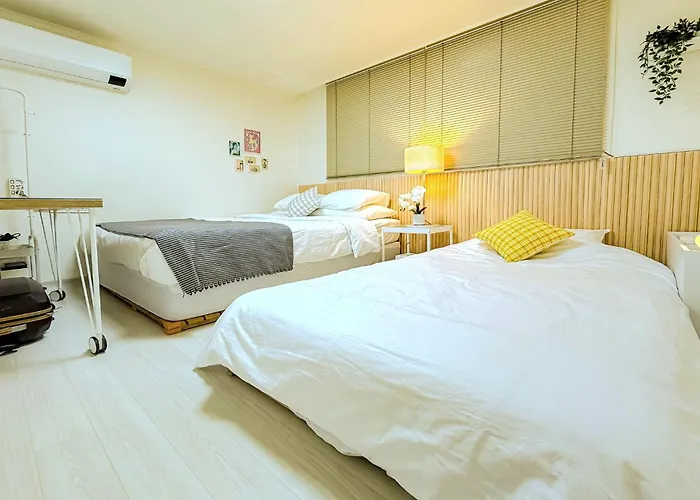 Hongdae 10 Min Family 2br Direct Airport Bus From Icn Airport *