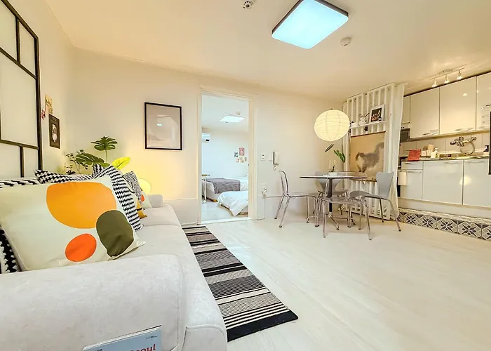 Вилла Hongdae 10 Min Family 2br Direct Airport Bus From Icn Airport *