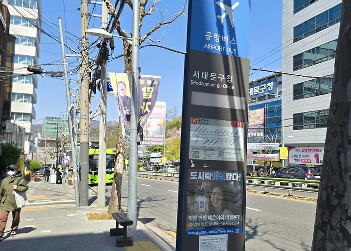 Hongdae 10 Min Family 2br Direct Airport Bus From Icn Airport *